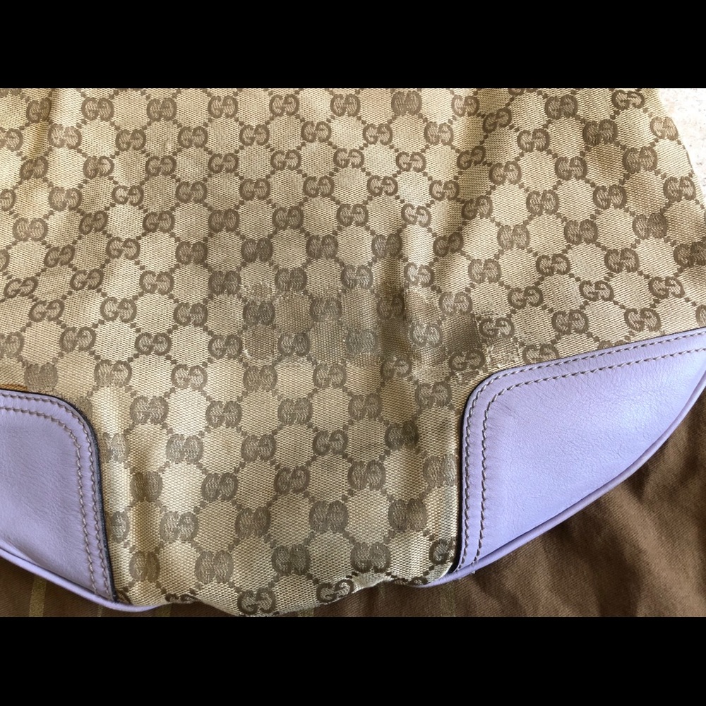 Authentic Rare Gucci Monogram Shoulder Purse - image 4